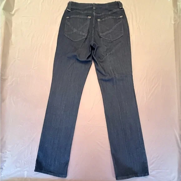 NWOT NYDJ Slim Straight Leg Dark Wash Women’s Denim Jeans Size 6 MSRP $129 - Picture 3 of 9